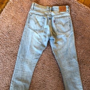 Levi’s 501 Distressed Denim